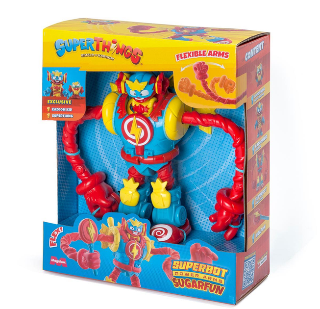 Фігурка Magic Box СуперБот Power Arms Sugarfun Super Things 1 шт (8431618025123) - зображення 3