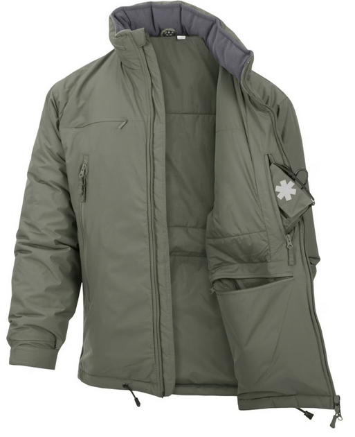 Куртка зимова Husky Helikon-Tex Climashield Apex XS Alpha Green Olive - изображение 2