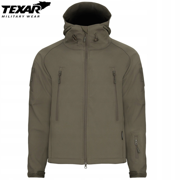 Куртка тактична SoftShell Texar Falcon 4XL Olive - изображение 1