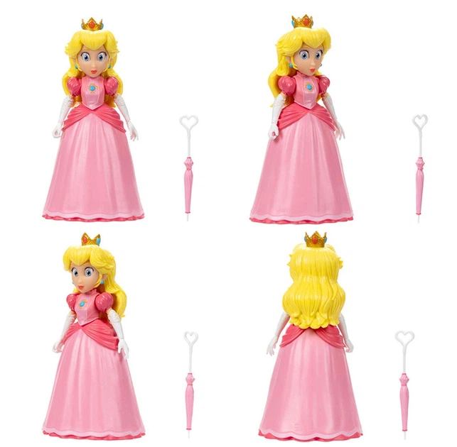 Фигурка Jakks Pacific принцессы Peach Super Mario Movie 13 см