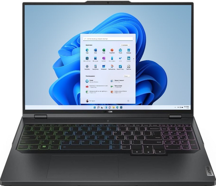 Laptop Lenovo Legion Pro 5 16IRX8 (82WK00CTPB) Onyx Grey - obraz 1