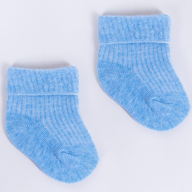 Zestaw skarpetek dziecięcych dla chłopca YOCLUB 3Pack Boy's Turn Cuff Sock SKA-0009U-0000-004 3-6 3 pary Blue (5904921626231) - obraz 3