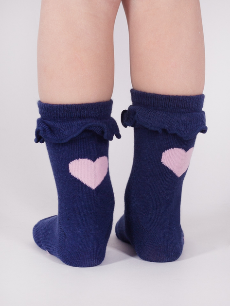 Zestaw skarpetek dla dzieci YOCLUB 3Pack Socks With Frill SKA-0069G-000J-002 20-22 Multicolour (5904921626262) - obraz 2