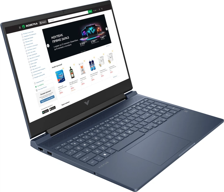 Ноутбук HP Victus Gaming 16-r0010ua (9E5C5EA) Performance Blue