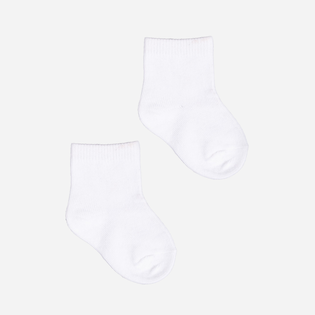 Набір шкарпеток дитячий YOCLUB Baby Socks In Organic Cotton SKA-0155U-0100 0-3 3 пари White (5904921620499) - зображення 2