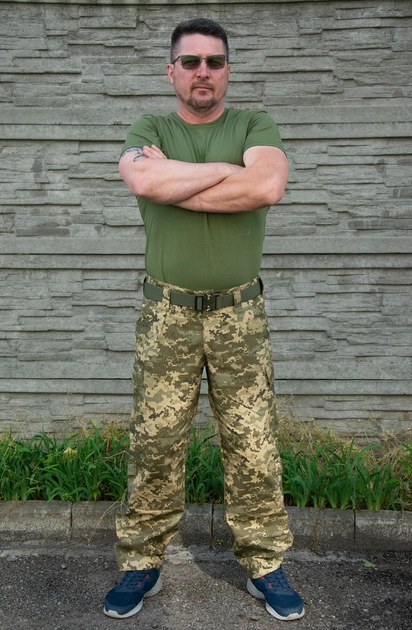 Тактичні штани Кіраса літні ріп-стоп піксель 56 розмір 840-5 - зображення 2