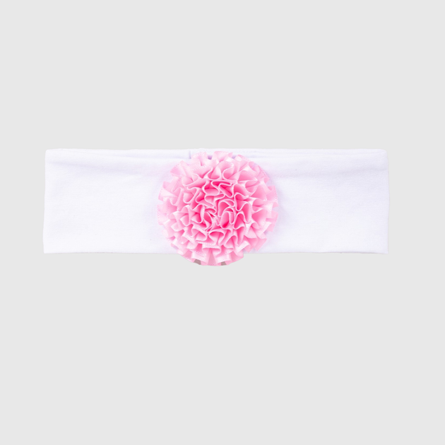 Пов'язка дитяча YOCLUB Girls' Headband COP-0014G-0100 38-44 см White (5904921610117) - зображення 1