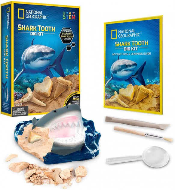 Zestaw doświadczalny National Geographic Ząb rekina (816448029660) - obraz 1