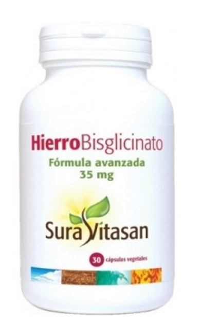 Вітамінно-мінеральний комплекс Sura Vitasan Hierro Bisglicinato 30 капсул (628747120364) - зображення 1