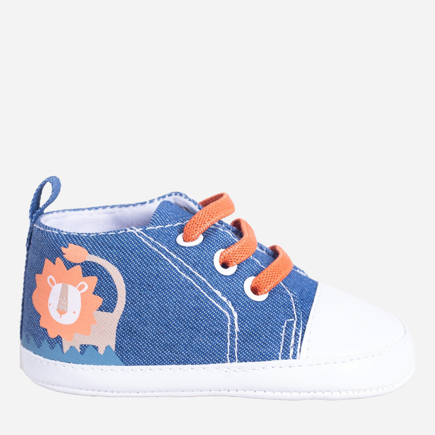Пінетки YOCLUB Baby Boy's Shoes OBO-0210C-1800 Denim (5904921608473) - зображення 1