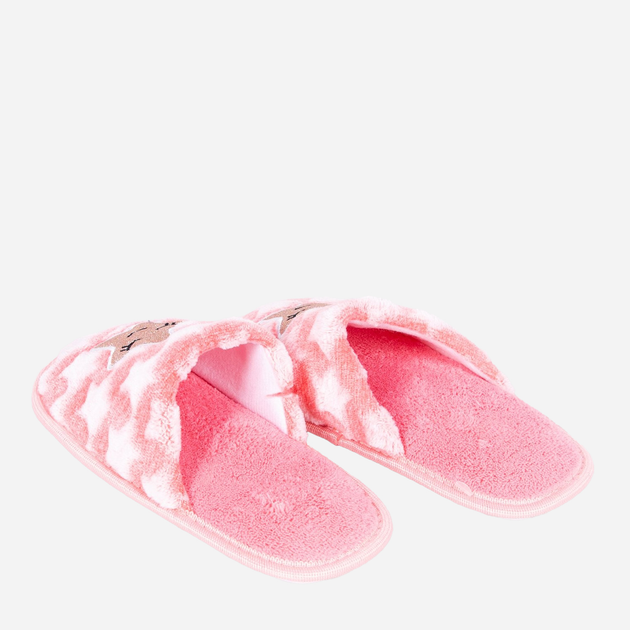Kapcie dziecięce dla dziewczynki YOCLUB Girls' Slippers OKL-0119G-0600 32-33 Pink (5904921605229) - obraz 3