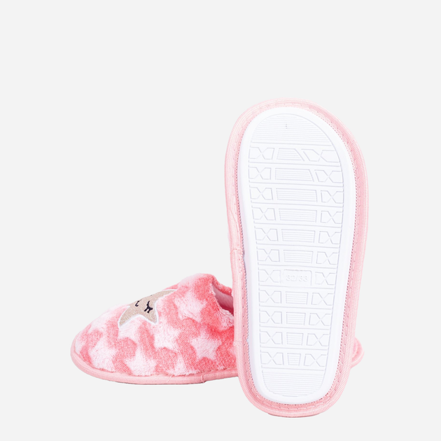Kapcie dziecięce dla dziewczynki YOCLUB Girls' Slippers OKL-0119G-0600 32-33 Pink (5904921605229) - obraz 4