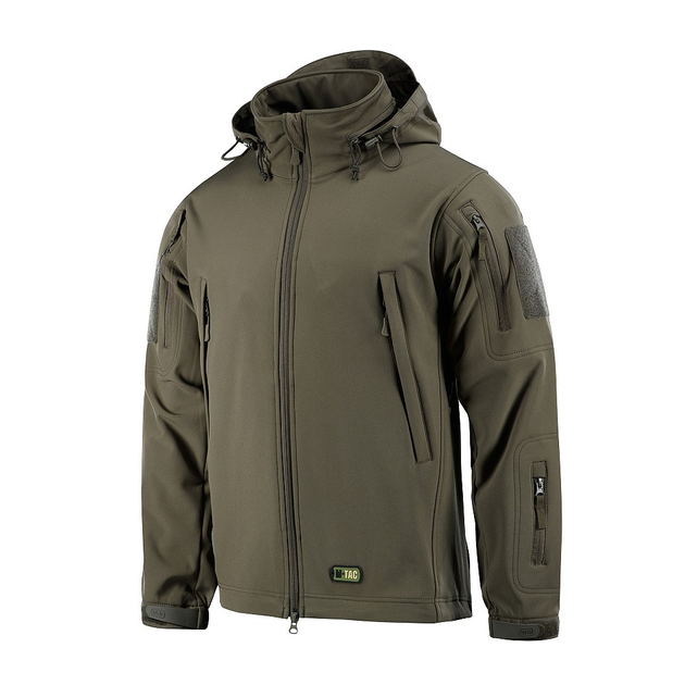 Зимовий тактичний костюм M-Tac куртка + штани Soft Shell Olive S - зображення 2