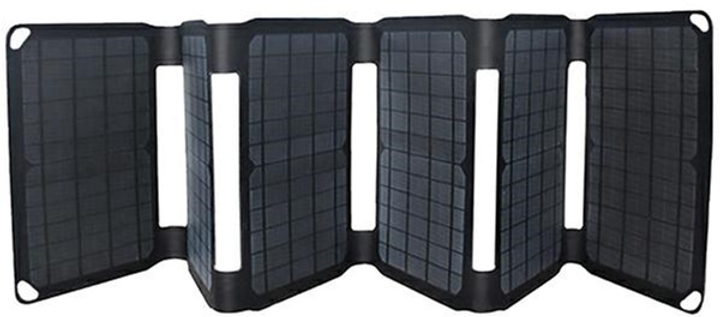 Зарядка сонячна панель 4smarts VoltSolar 40W чорна (4252011901647) - зображення 1