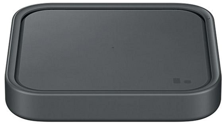 Бездротова зарядка Samsung EP-P2400TB 15W темно серая (8806092978706) - зображення 1