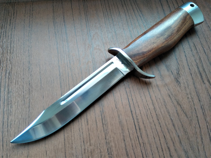 Нож Финка Охотничий с удлиненным лезвием и гардой GW 1882 - изображение 1