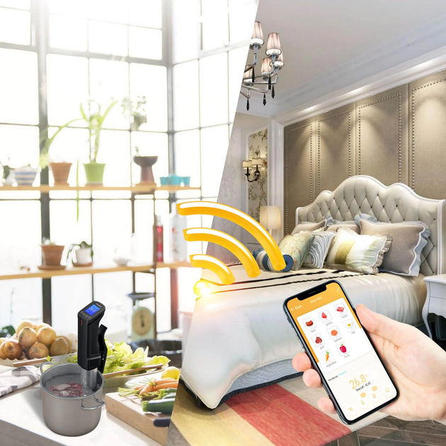Термостат Су-вид погружной INKBIRD ISV-100W, с ЖК-дисплеем (ISV-100) - изображение 4