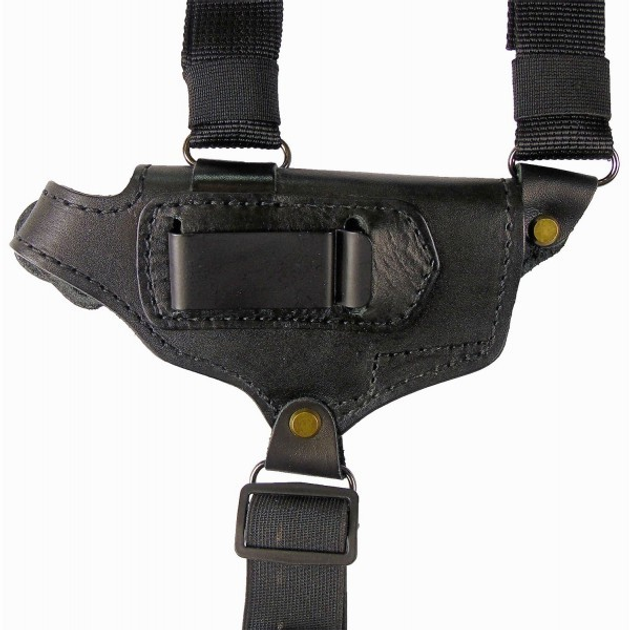Кобура Медан для Walther PP оперативная кожаная универсальная с синтетическим креплением (1002 Walther РР) - изображение 2