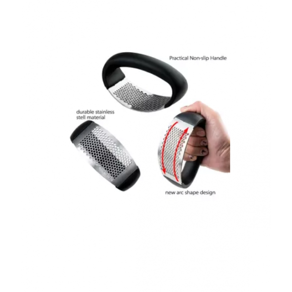 Чеснокодавка, Пресс для чеснока с ручкой Arc - Shaped Garlic Press 20104 - изображение 2