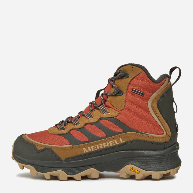 Letnie buty trekkingowe męskie wysokie wodoodporne Merrell Moab Speed ​​Thermo Mid WTPF M J066917 45 (11US) 29 cm Pomarańczowe (194917550137) - obraz 4