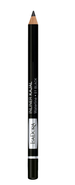 Олівець для очей IsaDora Inliner Kajal Waterline 51 Black 1.1 г (7317851138510) - зображення 1