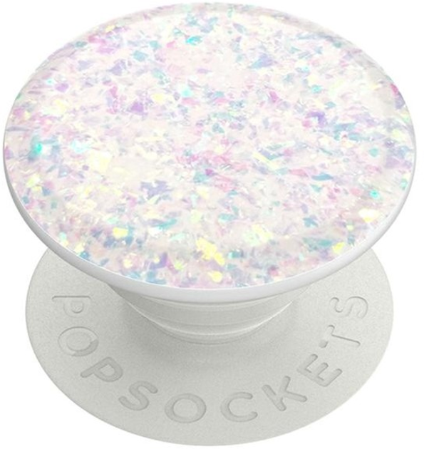 Uchwyt i podstawka do telefonu PopSockets Iridescent Confetti White (842978183794) - obraz 1