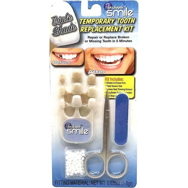 Виниры вставки временные зубы комплект Instant Smile – купить онлайн на ...