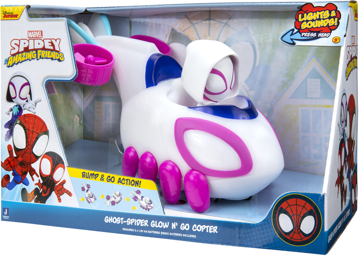 Ігровий набір Jazwares Spidey And Friends Ghost Spider (191726398653) - зображення 2