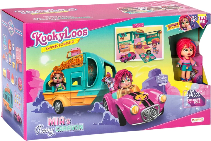 Zestaw do zabawy Kookyloos Mia's Kooky Caravan (8431618018507) - obraz 4