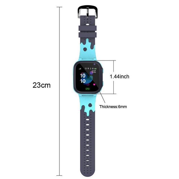 Детские смарт часы Smart Watch Q16 с СИМ картой /LBS/SIM/ Голубые ...