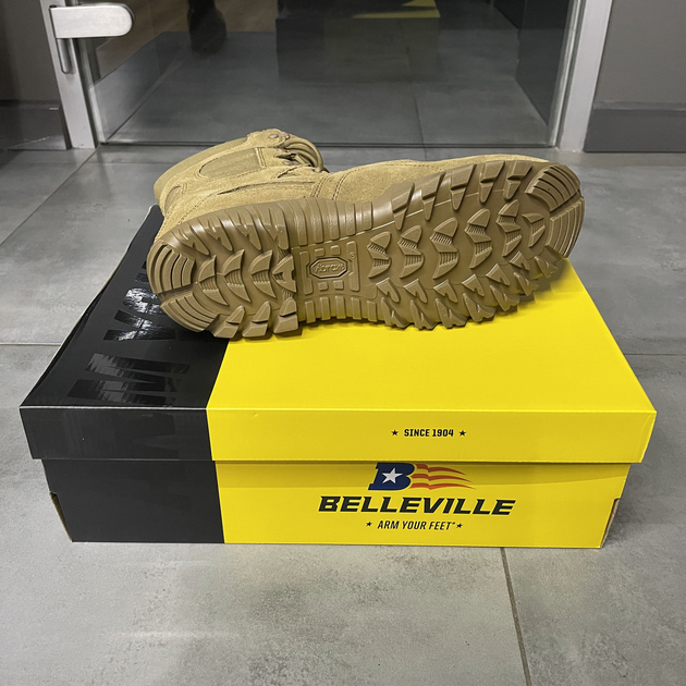 Берцы Belleville KHYBER TR550WPINS, размер 10.5/43.5, цвет Койот, теплые, стандарт армии США - изображение 2