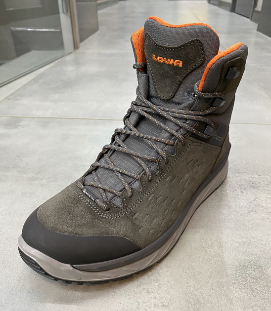 Черевики трекінгові Lowa Malta GTX Mid 45 р, колір Сірий (anthracite), високі кросівки трекінгові - зображення 1