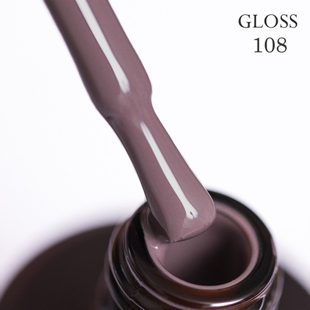 Гель-лак Gloss Company 108 лилово-коричневый 11 мл – купить онлайн на ...