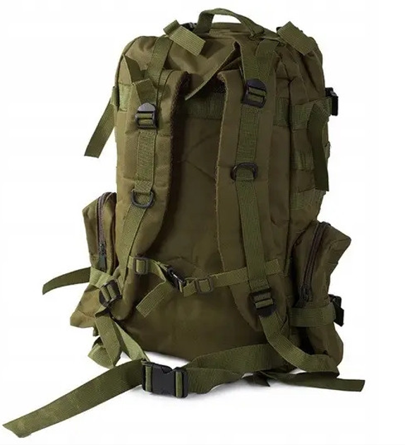 Штурмовой рюкзак Тactic 50-60л Полиэстер Зеленый (90603) Kali - изображение 2