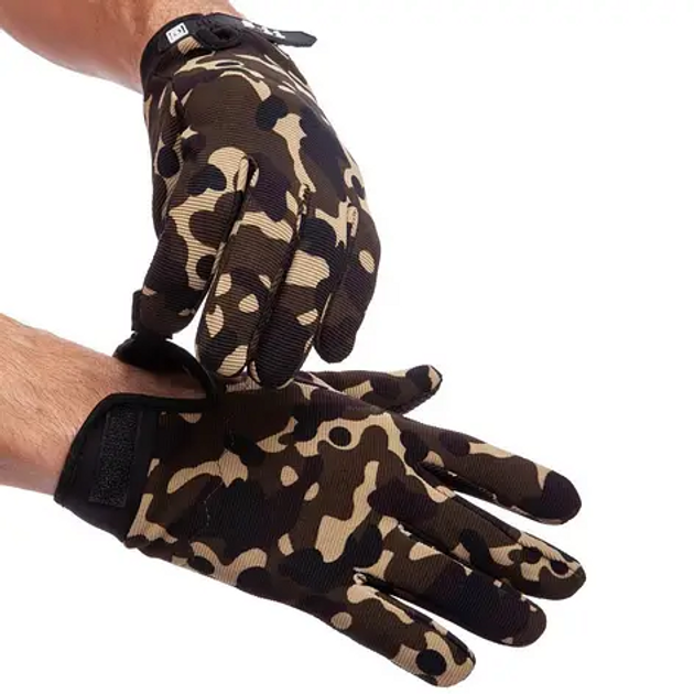 Тактичні рукавички 5.11 із закритими пальцями Мультикам L (511517) Kali - зображення 1
