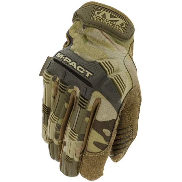 Военные штурмовые перчатки Mechanix M-Pact Мультикам L (239992) Kali - изображение 1