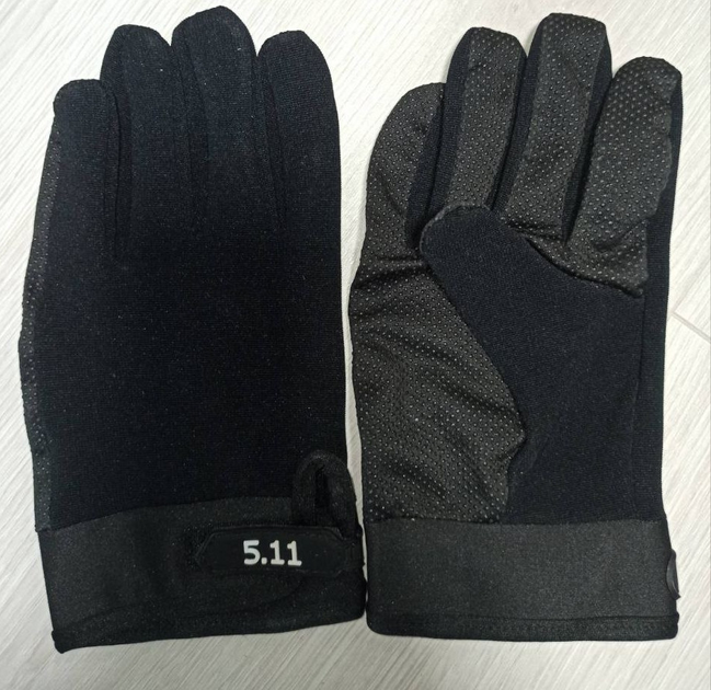 Тактичні рукавички 5.11 із закритими пальцями Чорний XL (511512) Kali - зображення 2