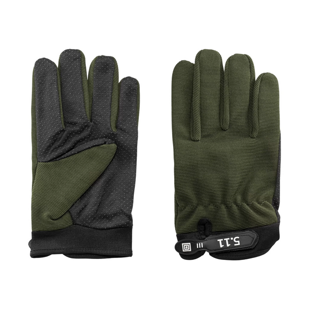 Тактичні рукавички 5.11 із закритими пальцями Оливковий XL (511516) Kali - зображення 1