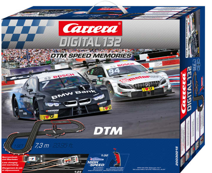 Перегоновий трек Carrera Digital 132 DTM Speed Memories (4007486300156) - зображення 1