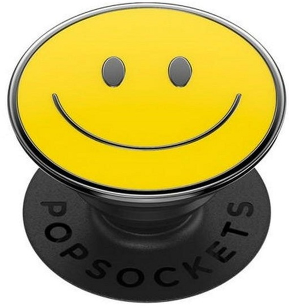 Тримач і підставка для телефона PopSockets Enamel Be Happy (840173712023) - зображення 1