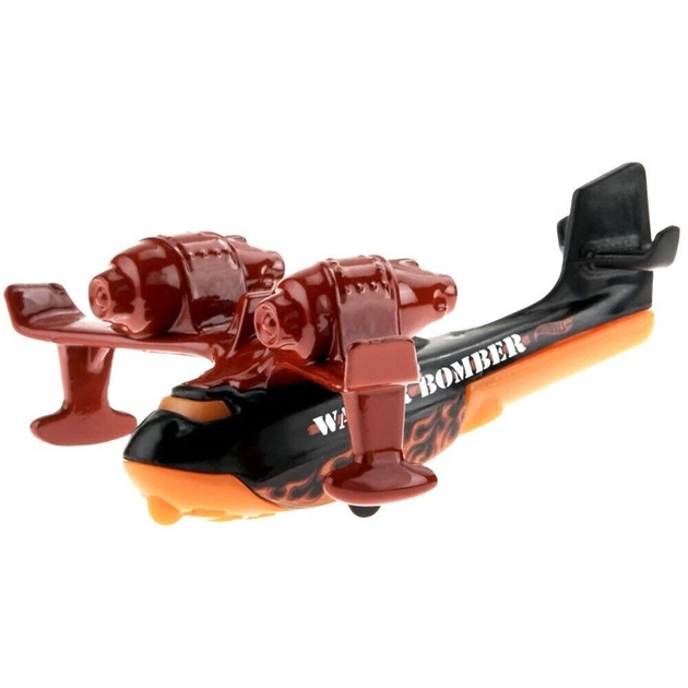 Самолёт Хот Вилс 1:64 Water Bomber коллекция Sky Show Hot Wheels