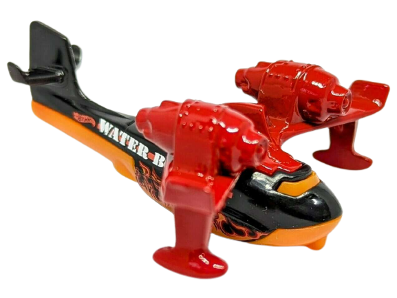 Самолёт Хот Вилс 1:64 Water Bomber коллекция Sky Show Hot Wheels