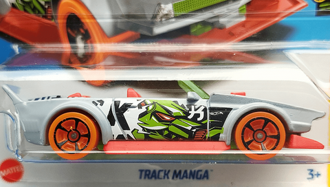 Машинка Хот Вілс 1:64 Track Manga колекція HW Art Cars Hot Wheels Mattel HKK14 - зображення 2