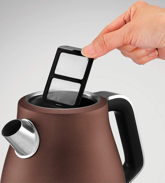 Czajnik elektryczny Morphy Richards Evoke 1.5 L Brązowy - obraz 3