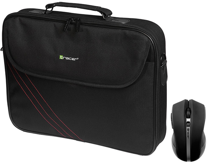 Torba do laptopa Tracer Bonito Bundle 2 15.6" + mysz bezprzewodowa (TRATOR45854) - obraz 2