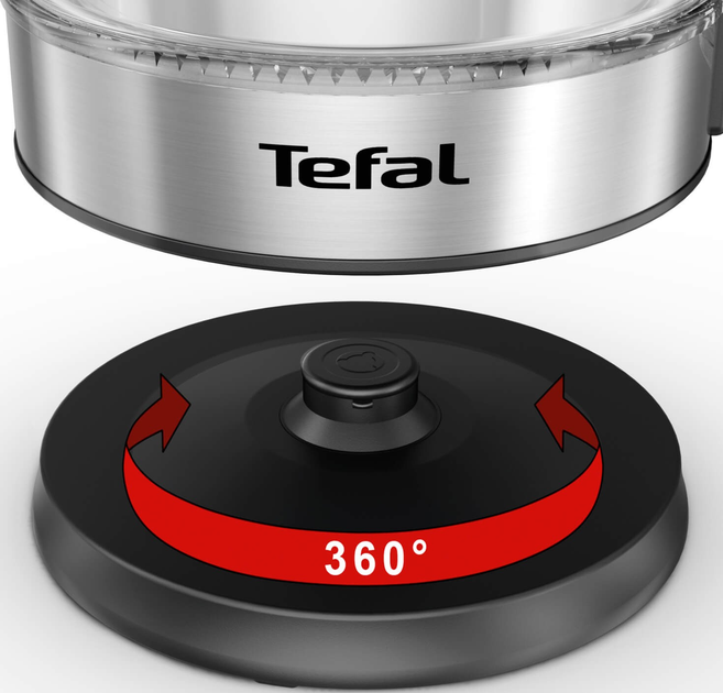 Електрочайник Tefal KI7008 1.7 л Сріблястий - зображення 5