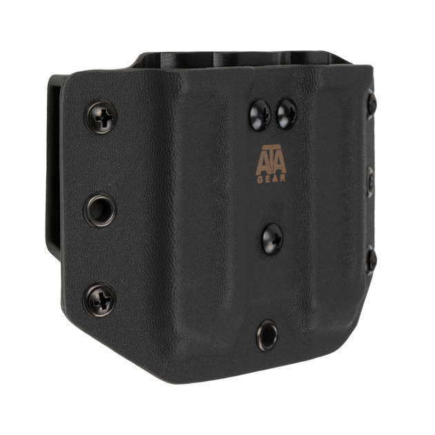 Паучер ATA Gear Double Pouch ver. 1 для магазину ПМ/ПМР/ПМ-Т 9mm Чорний 2000000143323 - зображення 2
