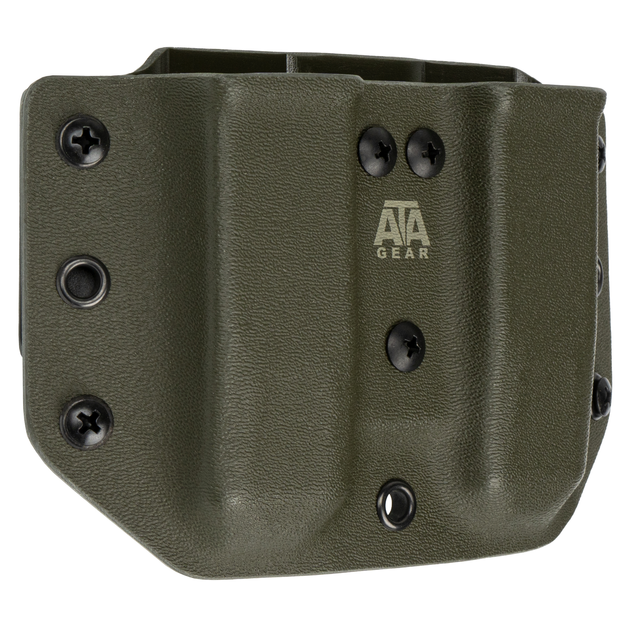 Паучер ATA Gear Double Pouch ver. 1 для магазина Форт-12 9mm Оливковый 2000000142616 - изображение 2