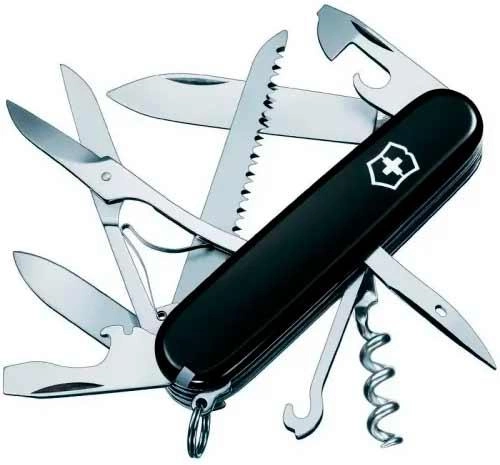 Швейцарский нож Victorinox Huntsman Черный (1.3713.3) ($IY391601) - Уценка - изображение 1