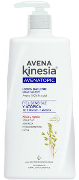 Лосьйон для тіла Avena Kinesia Avenatopic Зволожуючий 400 мл (8411135364349) - зображення 1